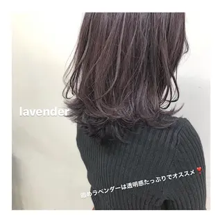 ミディアム カラー レイヤーボブ/ボブ 仲川和人のヘアスタイル