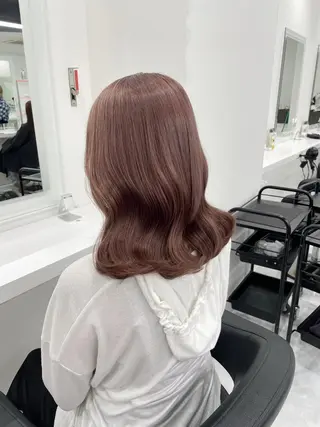 ロング ヘアアレンジ カラー official TUNE銀座🪞🪽のヘアスタイル
