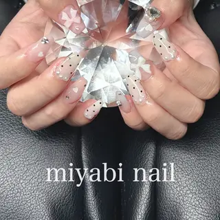 ネイル miyabi nail 桂川駅近くのネイルデザイン