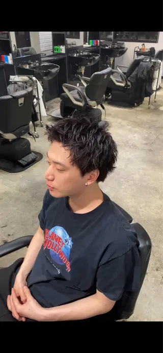 ショート メンズ メンズ専門美容師 BORDO/神谷のヘアスタイル