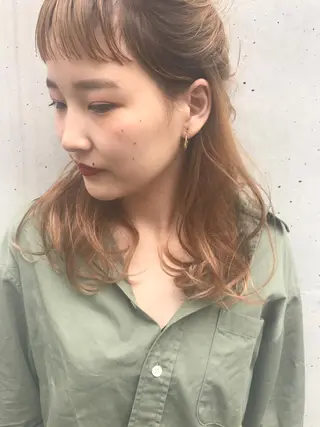 セミロング u harukaのヘアスタイル