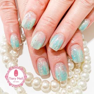 ネイル 💗🪽Tiary Nail🪽💗のネイルデザイン