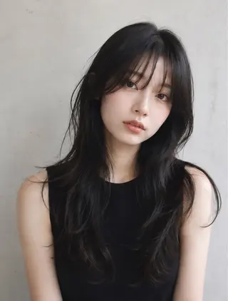 セミロング 垢抜けヘア🐰 専門のヘアスタイル