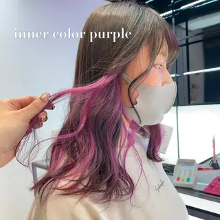 ロング カラー 相川 愛実のヘアスタイル