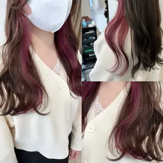 ロング カラー 透明感カラー/ レイヤー　YUKAのヘアスタイル