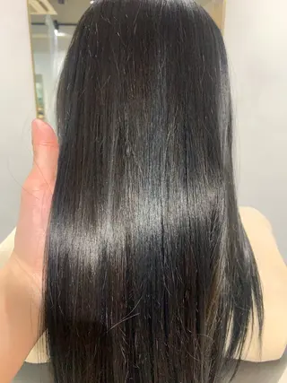 ロング カラー パーマ ボブパーマコテ巻き風 パーマNo1深江秀平のヘアスタイル