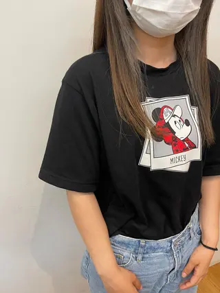 カラー 岩下 侑里のヘアスタイル