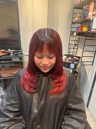 セミロング 🎀ゆい /yui🎀のヘアスタイル