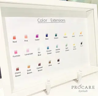 マツエク・マツパ PROCARE みなとみらい店のマツエク・マツパデザイン
