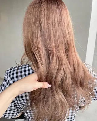 ロング カラー ハイトーンカラー♡ yuのヘアスタイル
