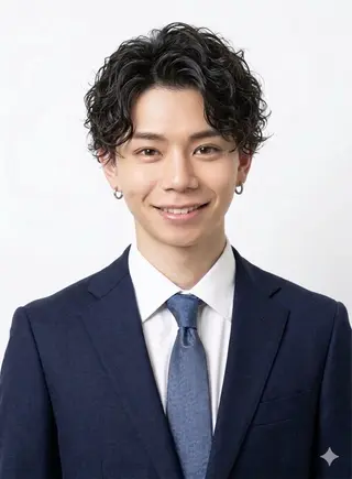 ショート パーマ メンズ 💎Dia/めぐ🪼 メンズパーマ/理容師のヘアスタイル