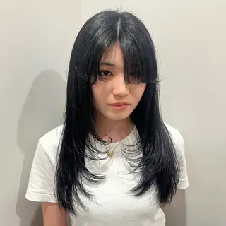 ロング カラー 栄カラー🐾 mihoのヘアスタイル