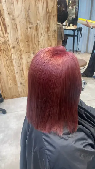 カラー いわどう はるかのヘアスタイル