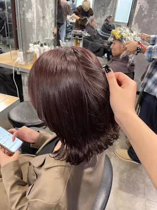 カラー 🪞official THREE 横浜🎀のヘアスタイル