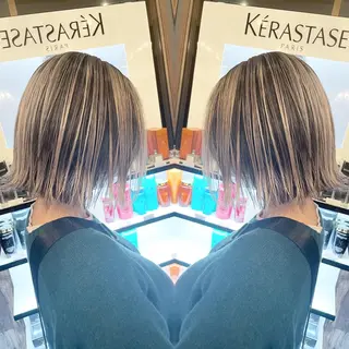 ショート カラー 【KIRA 代表】 TATSUYAのヘアスタイル