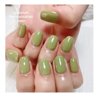 ミディアム ネイル 🐾enen style 🐾のネイルデザイン