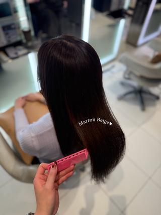 ロング カラー 透明感/アレンジ /みなみ/銀座🤍のヘアスタイル