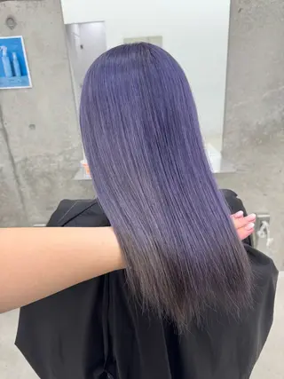 カラー Asami／名古屋／ ハイトーン／デザインのヘアスタイル