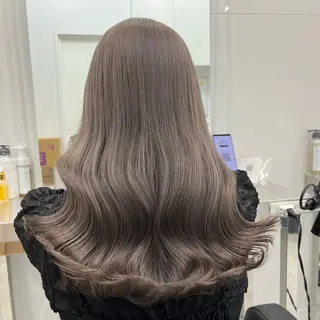 ロング カラー ヘアアレンジ 縮毛矯正🤍 ボブ/ HIKARIのヘアスタイル