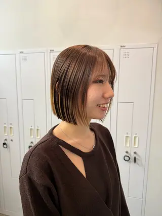 ショート 近藤 千裕のヘアスタイル