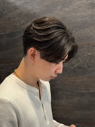 カラー パーマ メンズ 札幌メンズ指名 No. 1/光👑のヘアスタイル