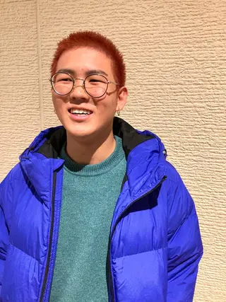 ショート カラー メンズ メンズ特化❤️‍🔥 パーマ職人江口佳乃のヘアスタイル