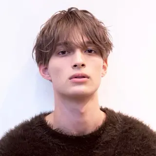 ショート カラー 遠藤惟斗/渋谷/ 透明感カラーのヘアスタイル