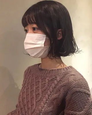 ミディアム yajima Moemiのヘアスタイル