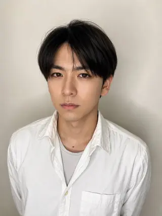 ミディアム パーマ Hiroshi ヒロシのヘアスタイル