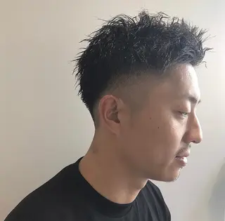 ショート メンズ 大阪ヴィーガンサロン KANAKOのヘアスタイル