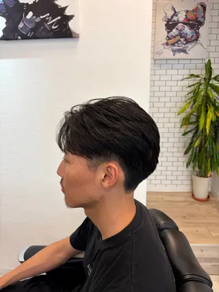 カラー パーマ メンズ men'sヤマカワ /【琉生】のヘアスタイル