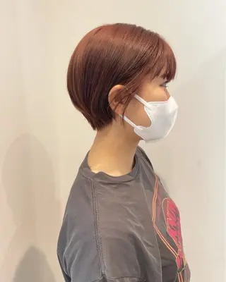 ショート minatsu 東京の技術を京都でのヘアスタイル