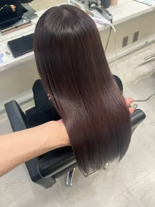 ロング カラー ✨レイヤー/髪質改善 /縮毛矯正✨ナカムラのヘアスタイル