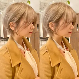 ショート レイヤー特化 渋谷美容師/れなのヘアスタイル