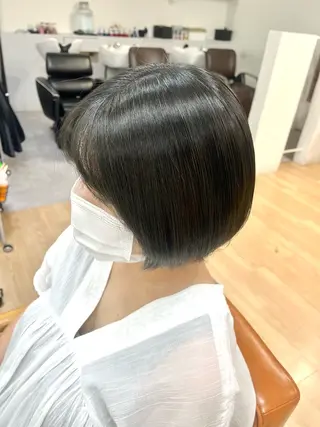 ショート カラー 金山/カットモデル 募集中/村井七海のヘアスタイル