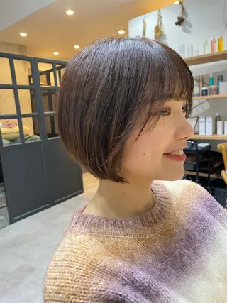 ショート カラー 似合う髪型見つけます AYAKAのヘアスタイル