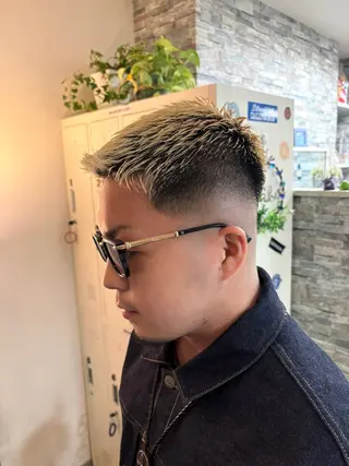 ショート メンズ 後藤 一孝のヘアスタイル