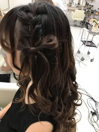 ヘアアレンジ HANA Hair Produceのヘアスタイル