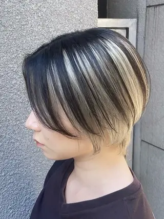 ショート ⭐️プルエクステ/ カットモデルKAHOのヘアスタイル