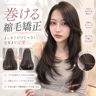 ロング カラー ヘアアレンジ 髪質改善/透明感 カラー/吉田光佑のヘアスタイル