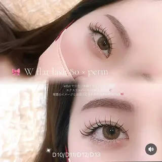 マツエク・マツパ ⟡.·アイリスト yuna🎀🤍のマツエク・マツパデザイン