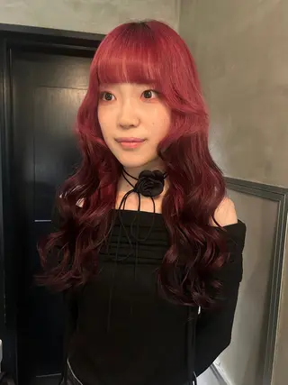 ロング カラー デザイン/アレンジ ❤︎イシイレイのヘアスタイル