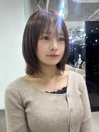 カラー 似合わせcut & color♥︎サツキのヘアスタイル