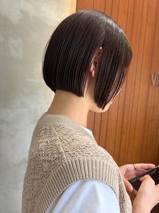 ショート カラー 華 /ショート/ボブのヘアスタイル