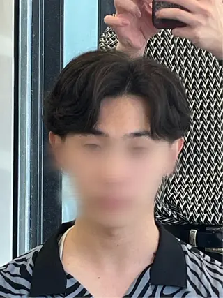 メンズ アイブロウ 町田メンズパーマ 特化 金井蒔士のヘアスタイル