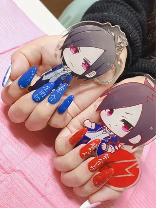 セミロング ネイル 《LB》ラブリエ Nail&eyeのマツエク・マツパデザイン