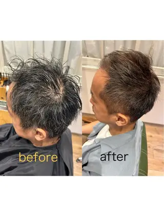 ショート 舟根 大夢のヘアスタイル
