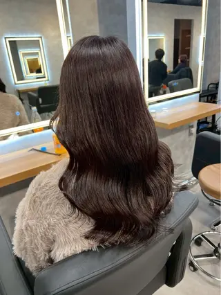 カラー 札幌透明感 👑ヒリュウのヘアスタイル