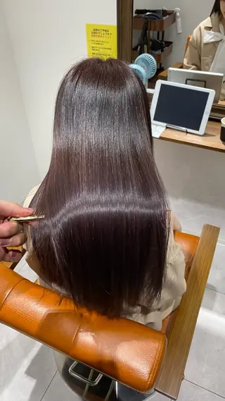 ロング 🫧美髪矯正のプロ 🫧宇山のヘアスタイル