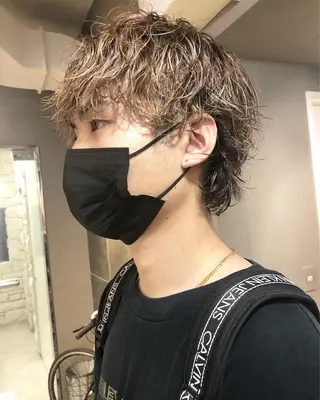 カラー ヘアアレンジ メンズ メンズ特化✂️栗原 侑也のヘアスタイル